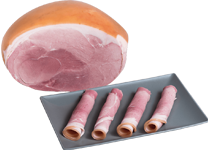 Jambon cuit entier - porc de l'aveyron label