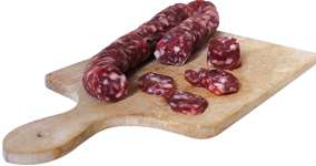 Saucisse sèche de Lanejouls - charcuterie aveyronnaise